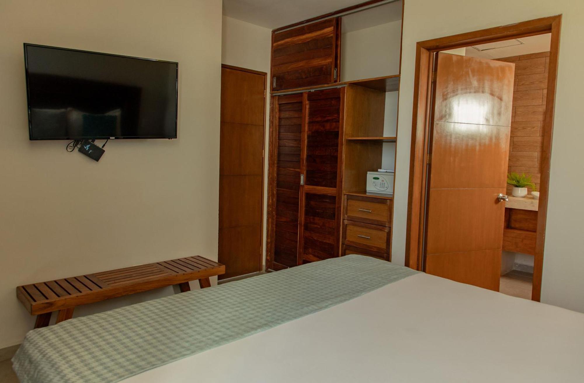 Aquastar Hotel & Apartments Mahahual Kültér fotó