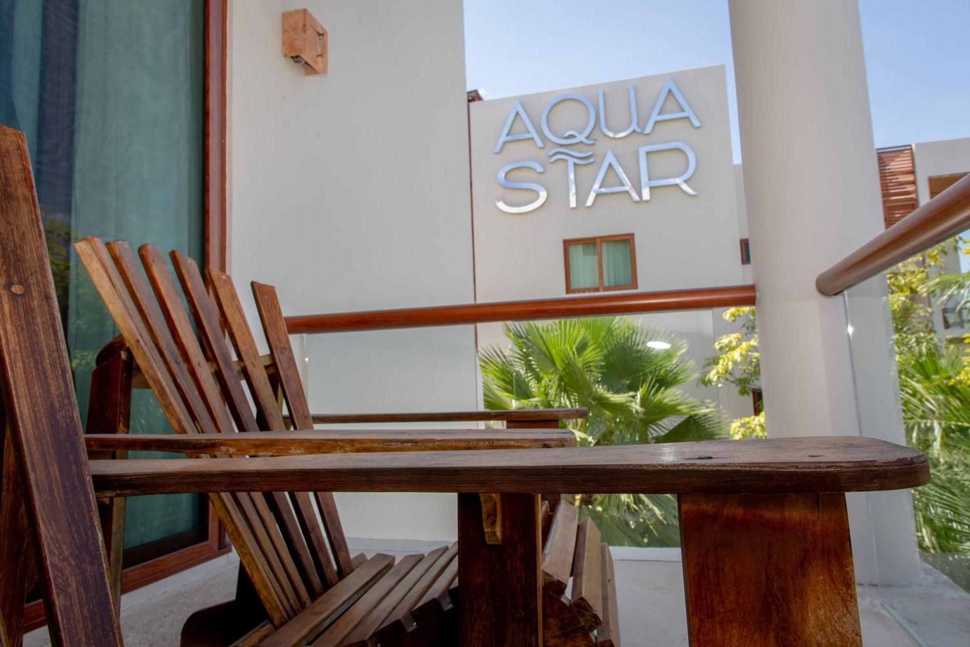 Aquastar Hotel & Apartments Mahahual Kültér fotó