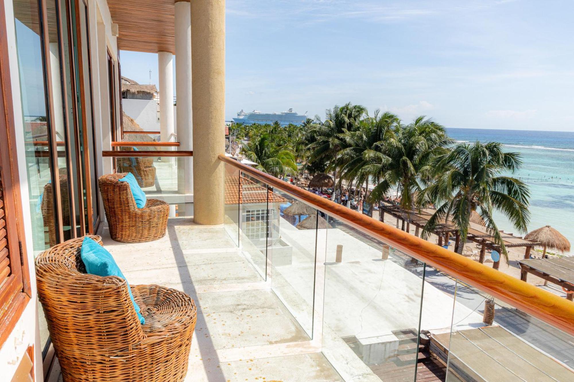 Aquastar Hotel & Apartments Mahahual Kültér fotó
