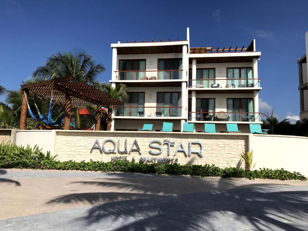 Aquastar Hotel & Apartments Mahahual Kültér fotó