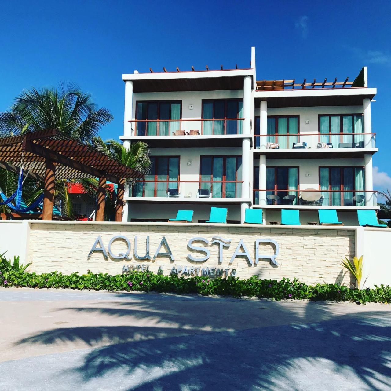 Aquastar Hotel & Apartments Mahahual Kültér fotó